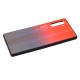 Чохол Samsung Galaxy Note 10 (N970) Gradient glass червоний