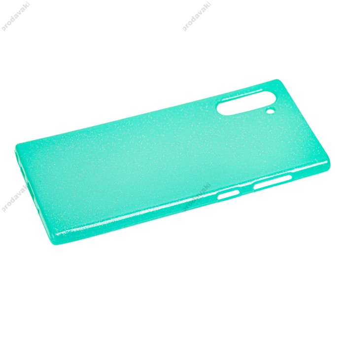 Чохол Samsung Galaxy Note 10 (N970) Shiny dust бірюзовий