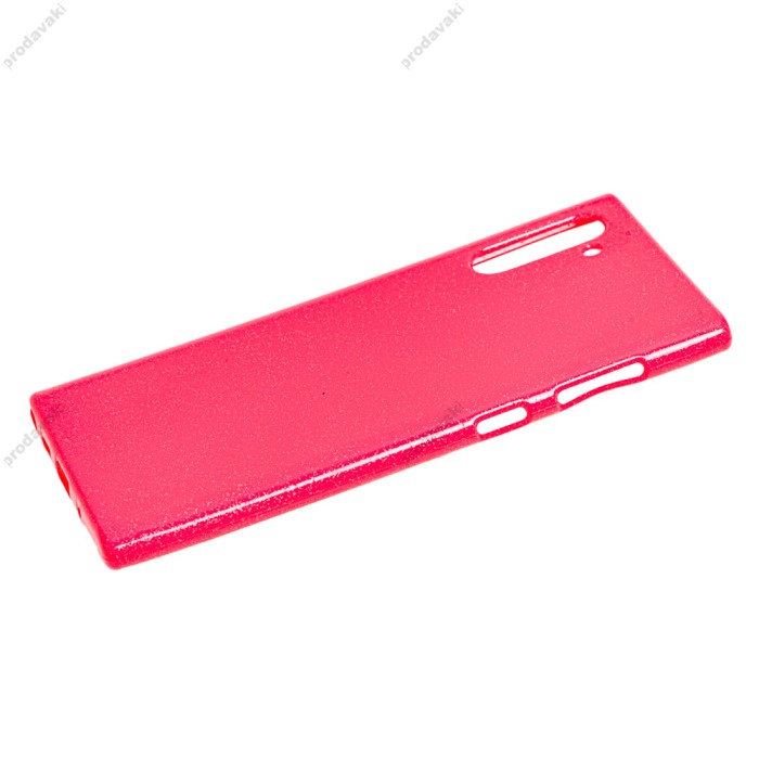 Чохол Samsung Galaxy Note 10 (N970) Shiny dust рожевий