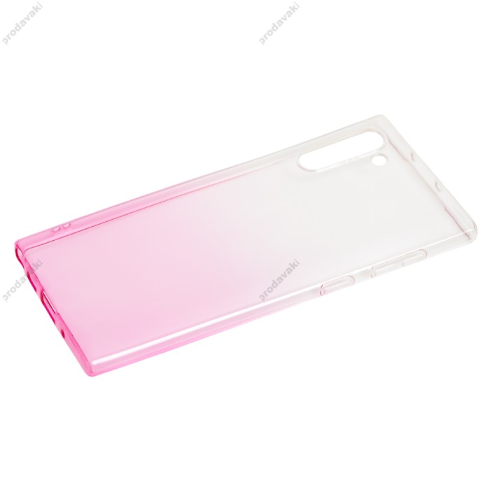 Чохол Samsung Galaxy Note 10 (N970) Gradient Design рожево-білий