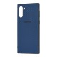 Чохол Samsung Galaxy Note 10 (N970) Carbon New синій