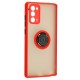 Чохол Samsung Galaxy Note 20 (N980) LikGus Edging Ring червоний