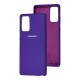 Чохол Samsung Galaxy Note 20 (N980) Silicone Full фіолетовий / purple