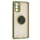 Чохол Samsung Galaxy Note 20 (N980) LikGus Edging Ring зелений