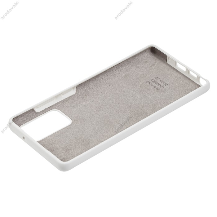 Чохол Samsung Galaxy Note 20 (N980) Silicone Full білий