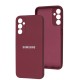 Чохол для Samsung Galaxy M14 (M146) Silicone Full camera marsala