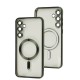 Чохол для Samsung Galaxy S23 FE (S711) WAVE Metal Color MagSafe green