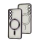 Чохол для Samsung Galaxy S23 (S911) WAVE Metal Color MagSafe deep purple