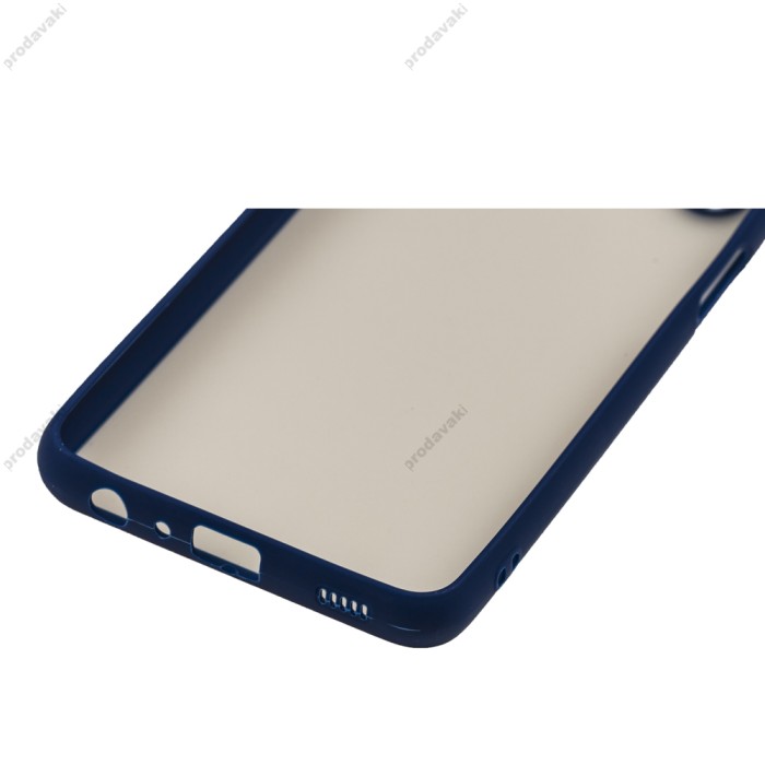 Чохол Samsung Galaxy A22 (A225) LikGus Totu camera protect синій