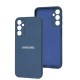 Чохол Samsung Galaxy A24 (A245) Silicone Full camera navy blue