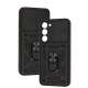 Чохол для Samsung Galaxy S23+ (S916) Serge Ring Armor ударостійкий чорний