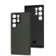 Чохол для Samsung Galaxy S23 Ultra Graphite carbon forest green