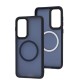 Чохол для Samsung Galaxy S23+ (S916) WAVE Matte Insane MagSafe midnight blue