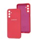 Чохол Samsung Galaxy A24 (A245) Full camera розовий / barbie pink