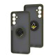 Чохол для Samsung Galaxy M54 (M546) LikGus Edging Ring хакі