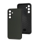 Чохол для Samsung Galaxy A54 (A546) Graphite carbon forest green