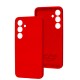 Чохол для Samsung Galaxy S24 Wave camera Full red