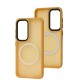 Чохол для Samsung Galaxy S23 (S911) WAVE Matte Insane MagSafe orange