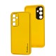 Чохол Samsung Galaxy A54 (A546) Leather Xshield yellow