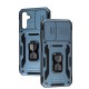 Чохол для Samsung Galaxy A14 Camshield Army Ring light blue