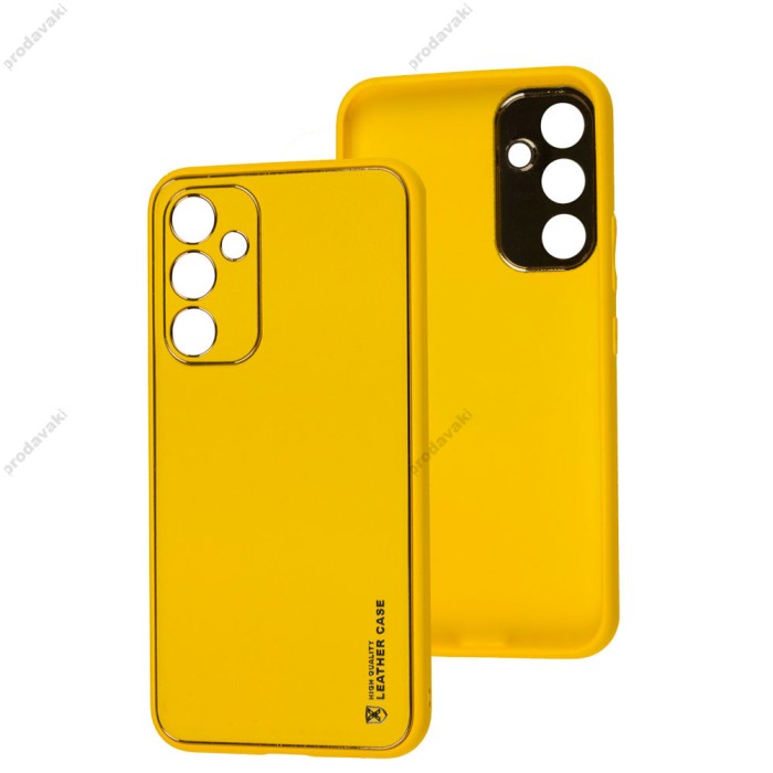 Чохол Samsung Galaxy A54 (A546) Leather Xshield yellow