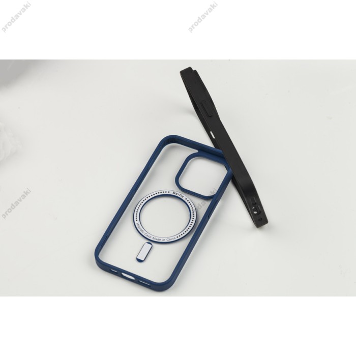 Чохол Samsung Galaxy S23 Ultra Berlia MagSafe rose red