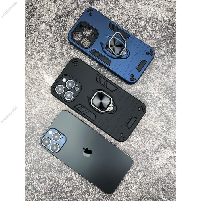 Чохол для Samsung Galaxy A54 (A546) 5G Military Armor Ring black