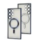 Чохол для Samsung Galaxy S23 Ultra (S918) WAVE Metal Color MagSafe blue