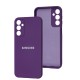 Чохол Samsung Galaxy A24 (A245) Silicone Full camera purple