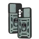 Чохол для Samsung Galaxy M14 (M146) Serge Ring Armor ударостійкий зелений