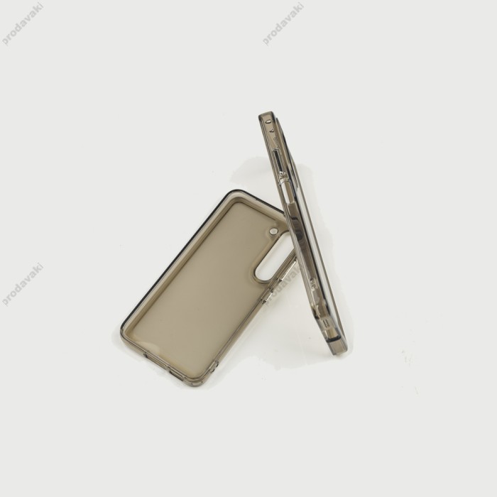 Чохол для Samsung Galaxy S23 (S911) Cosmiс clear color transparent / black