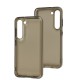Чохол для Samsung Galaxy S23 (S911) Cosmiс clear color transparent / black