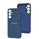 Чохол для Samsung Galaxy S23 FE (S711) Silicone Full camera navy blue