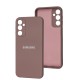 Чохол Samsung Galaxy A24 (A245) Silicone Full camera pink sand
