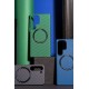 Чохол Samsung Galaxy S23 Wave Carbon MagSafe blue