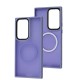 Чохол для Samsung Galaxy S23 Ultra (S918) WAVE Matte Insane MagSafe light purple