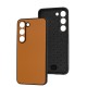 Чохол Samsung Galaxy S23 Classic leather case orange