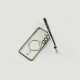 Чохол для Samsung Galaxy S24 WAVE Metal Color MagSafe green
