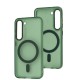 Чохол Samsung Galaxy S23 Lyon Frosted MagSafe green