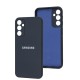 Чохол Samsung Galaxy A24 (A245) Silicone Full camera midnight blue