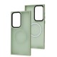 Чохол для Samsung Galaxy S23 Ultra (S918) WAVE Matte Insane MagSafe mint