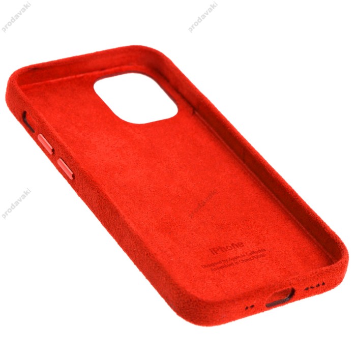Чохол для iPhone 11 Leather сase (Leather) червоний