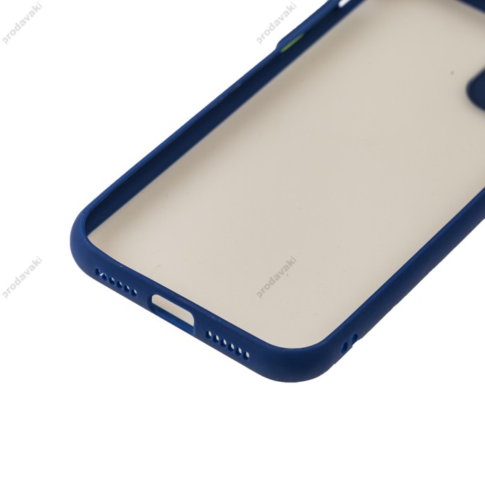 Чохол для iPhone 11 LikGus Totu camera protect синій