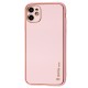 Чохол для iPhone 11 Leather Xshield pink