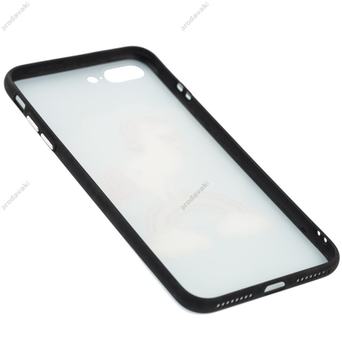 Чохол для iPhone 11 off-white leather чорний