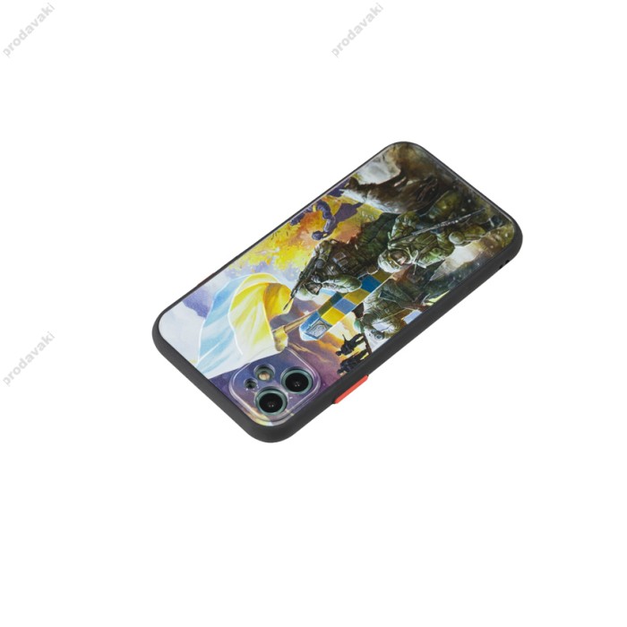 Чохол для iPhone 11 WAVE Ukraine Shadow Matte defenders of ukraine
