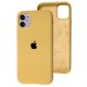 Чохол для iPhone 11 Silicone Full golden