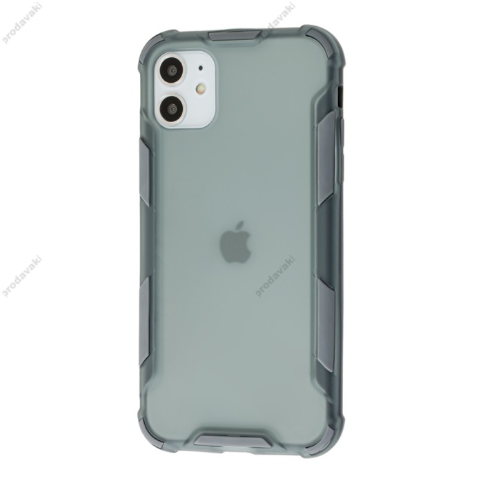 Чохол для iPhone 11 LikGus Armor color сірий