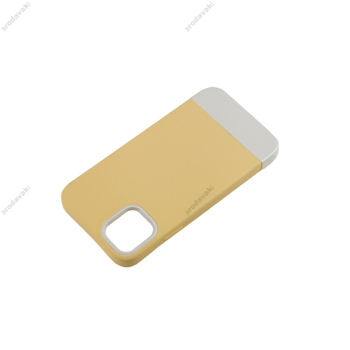 Чохол для iPhone 11 Bichromatic creamy-yellow/white