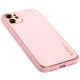 Чохол для iPhone 11 Leather Xshield pink
